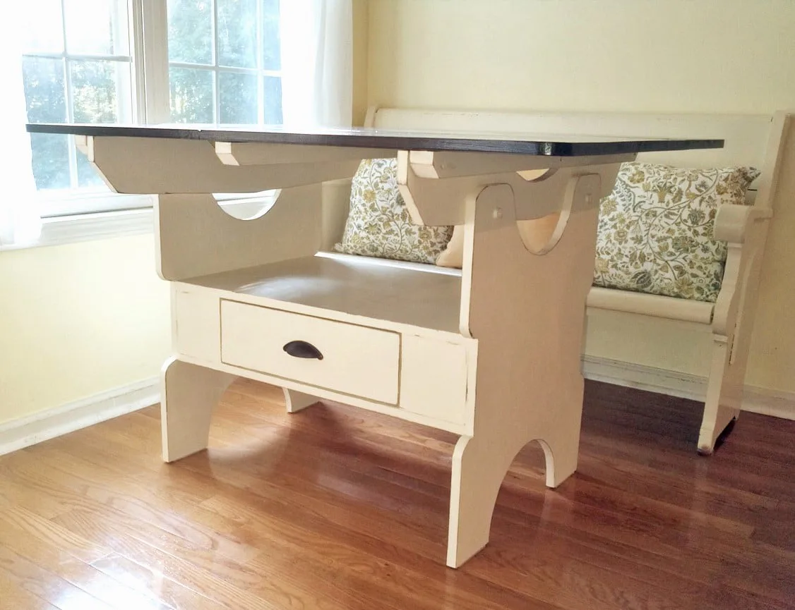 Vintage Storage Dining Table