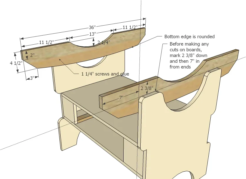 Vintage Storage Dining Table, step 5