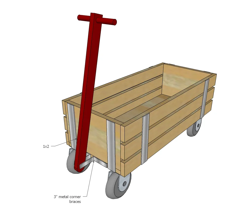 Vintage Wood Wagon, step 5