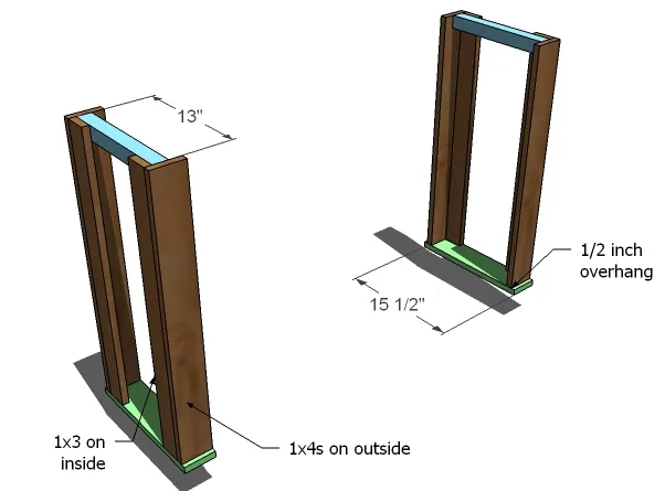 Vintage Workbench Console, step 4