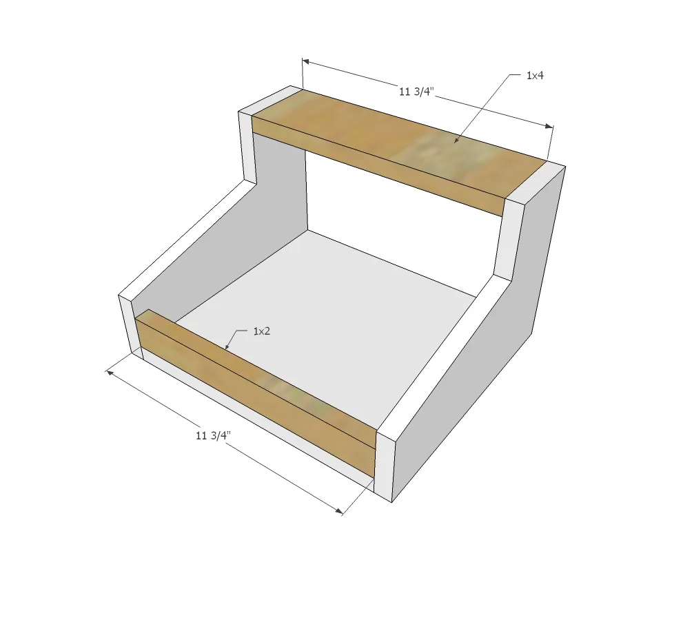Wood Cash Register DIY, step 3