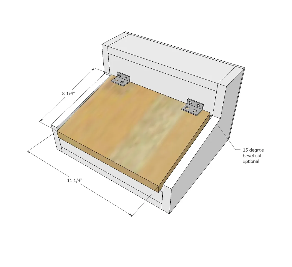 Wood Cash Register DIY, step 6