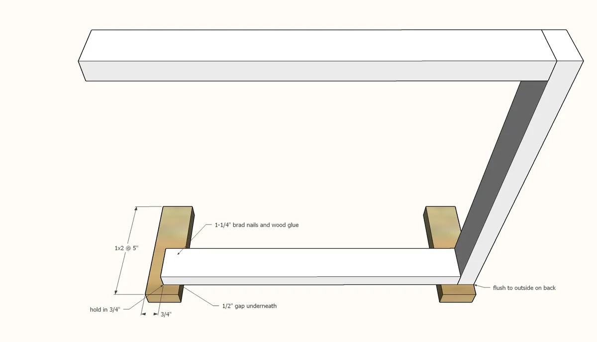 Wood Crate Keurig K Cup Holder Drawer, step 2
