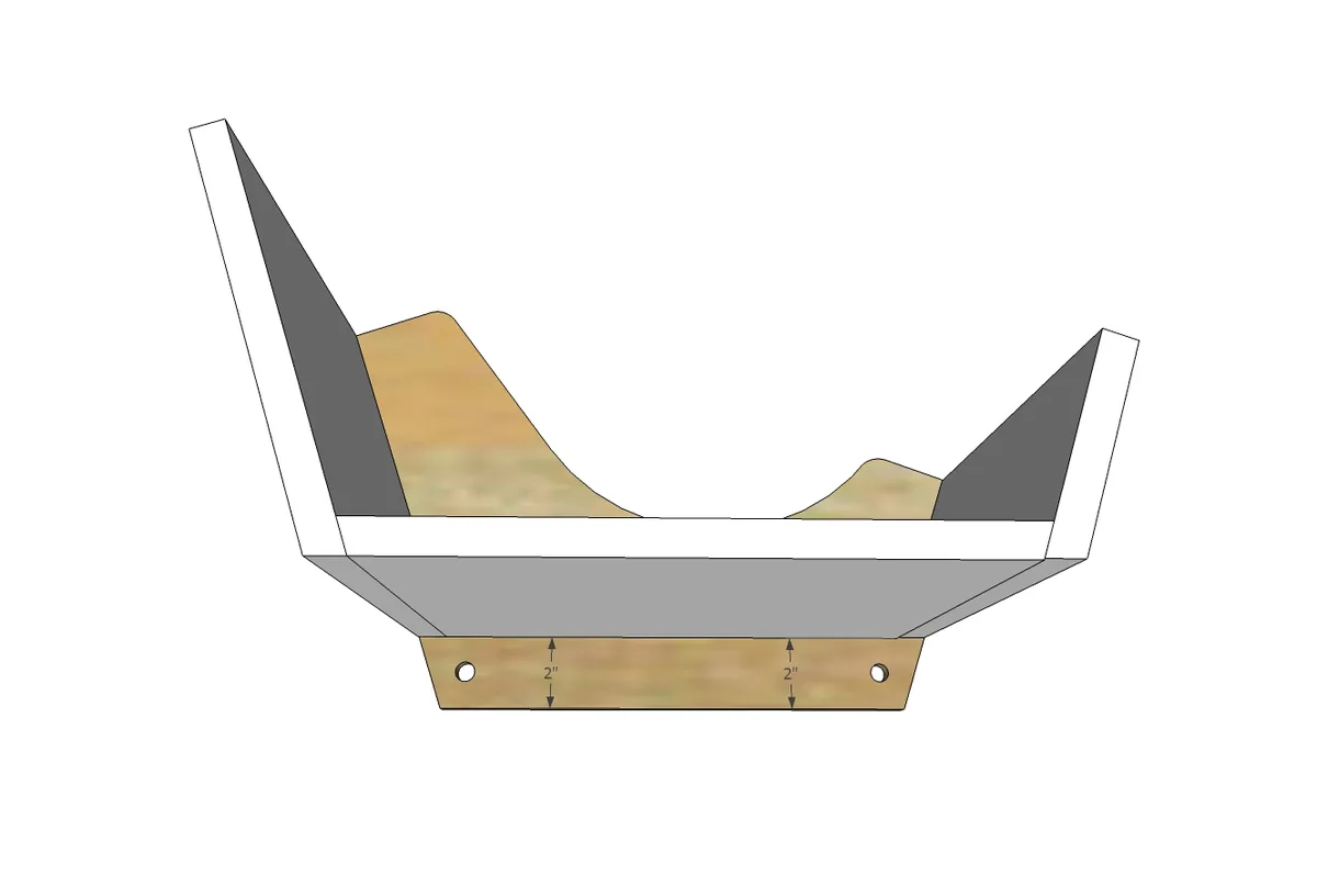 Wood Doll Pram or Stroller, step 3