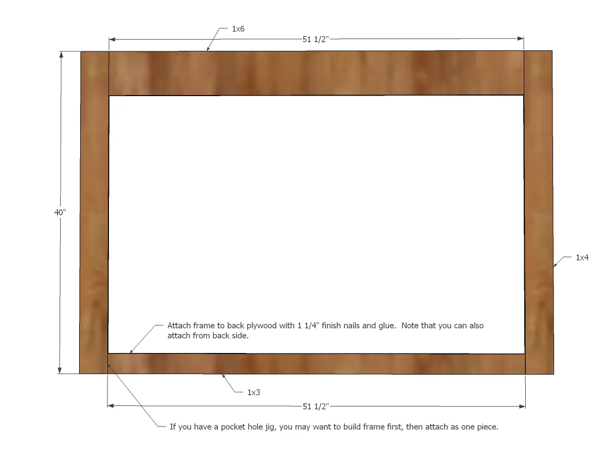 Wood Framed Upholstered Headboard- Queen, step 2