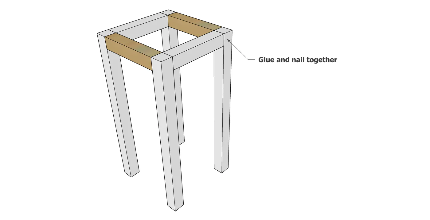 Wood Lantern Tutorial, step 2