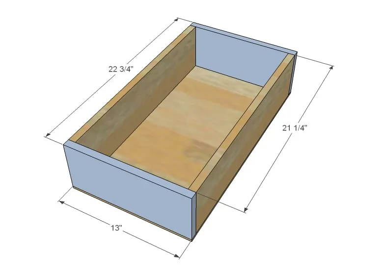 Wood Pullout Cabinet Drawer Organizer, step 2