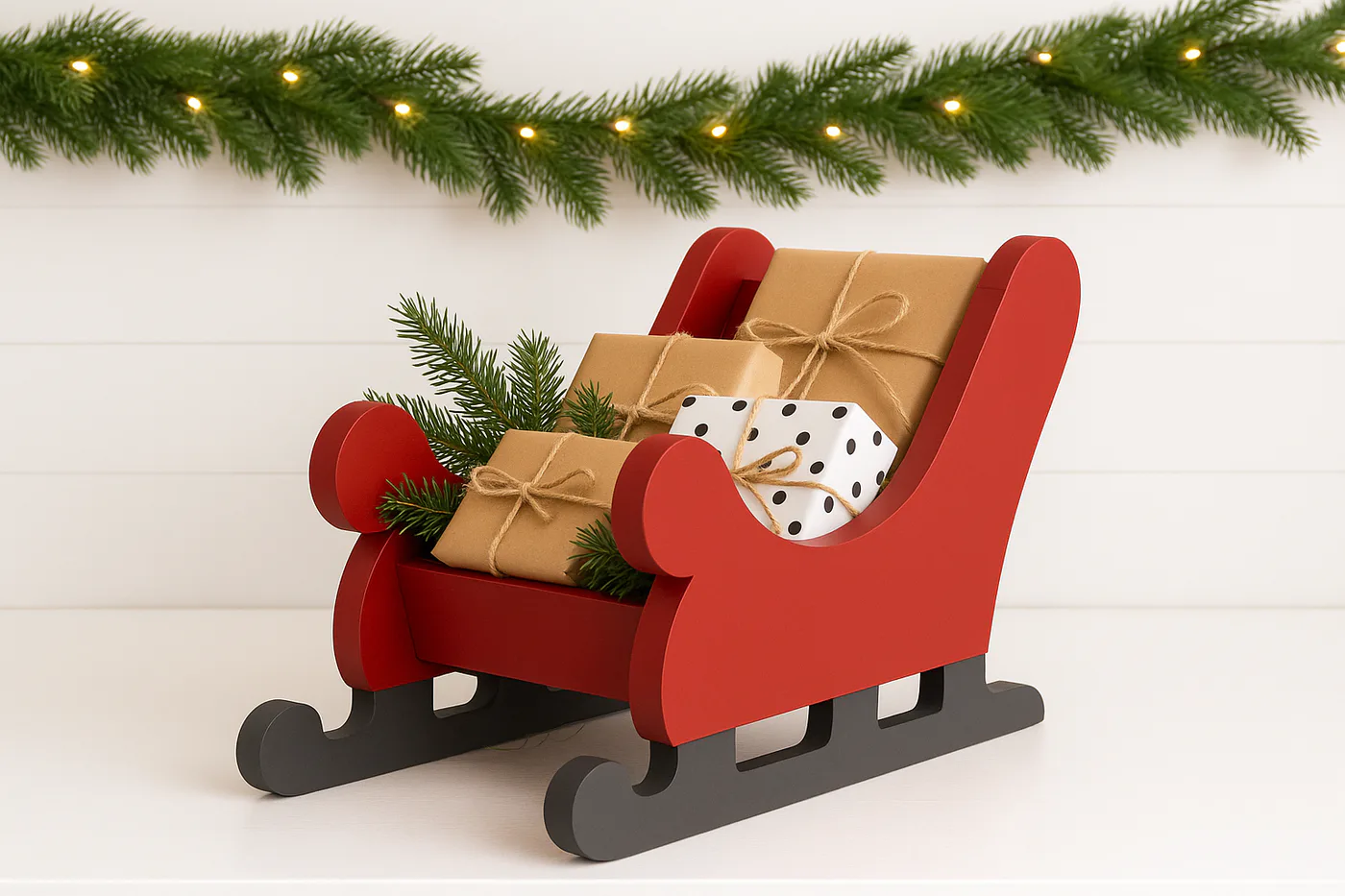 Wood Sleigh Free Pattern