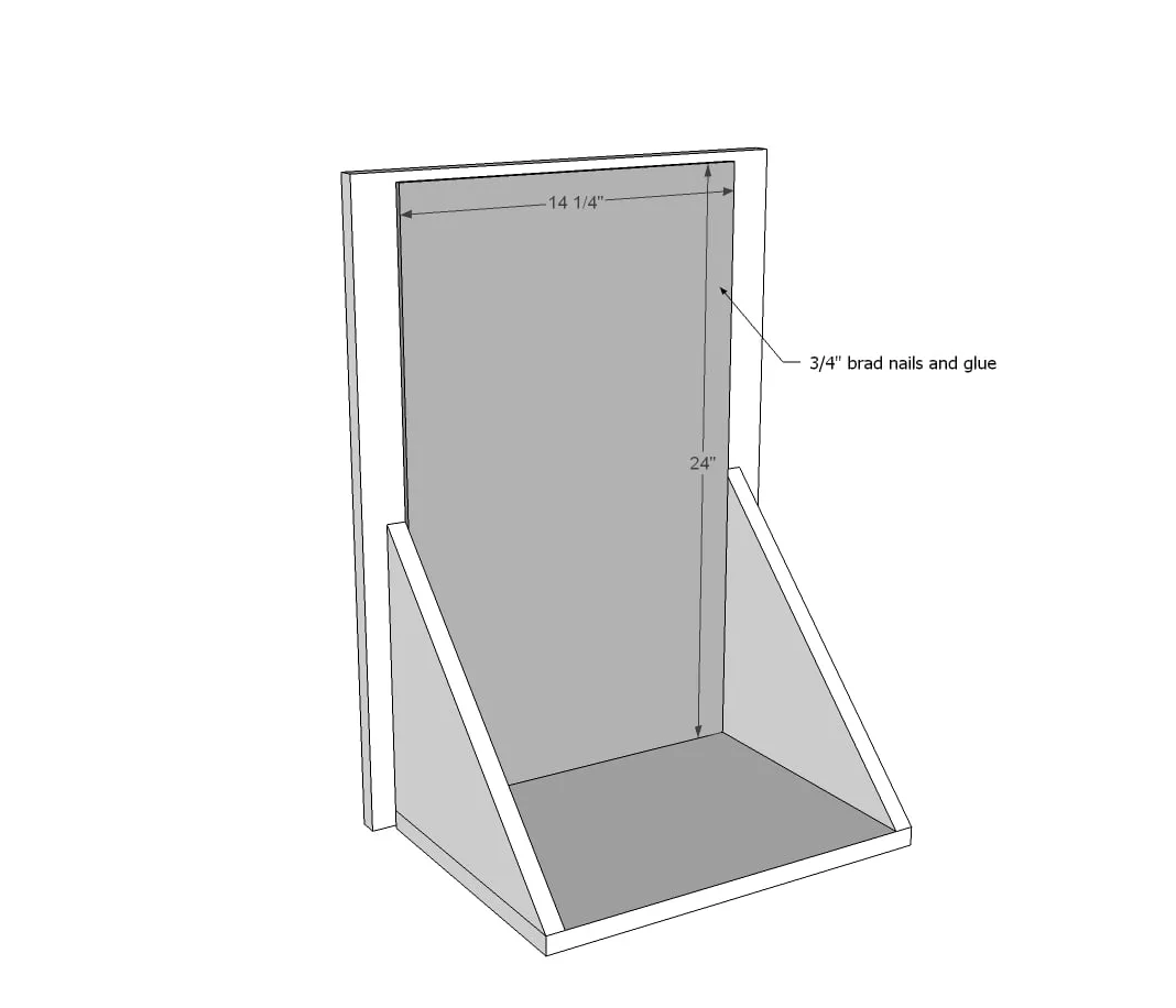 Wood Tilt Out Trash or Recycling Cabinet, step 7