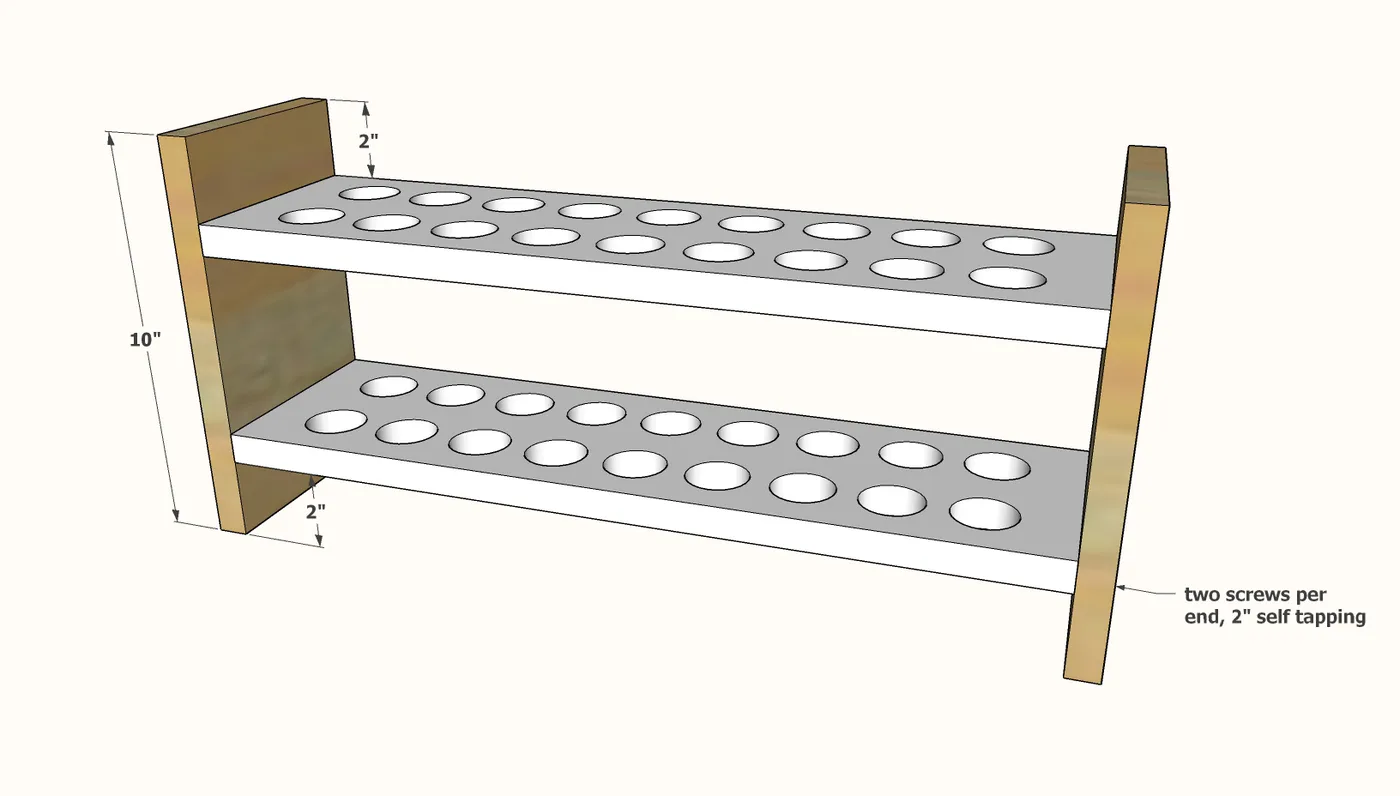 Wooden Egg Holder, step 2