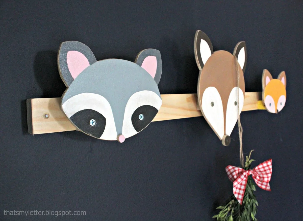 Woodland Animal Hook